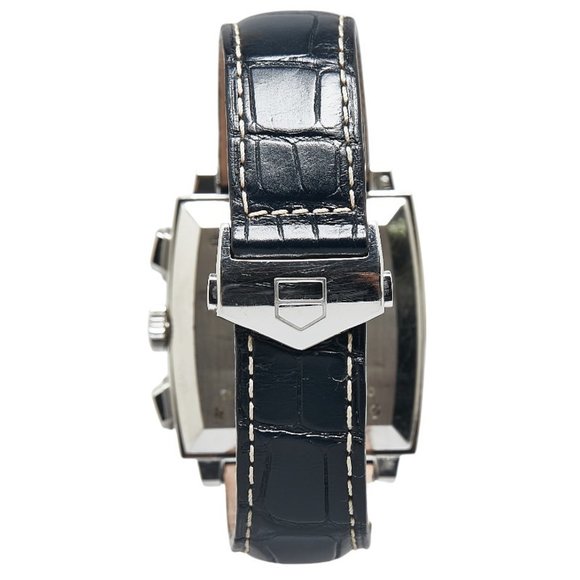 TAG Heuer Monaco Limited Edition 4000 Watch CW2118 FC6207 Automatic White Dia... - Picture 4 of 10